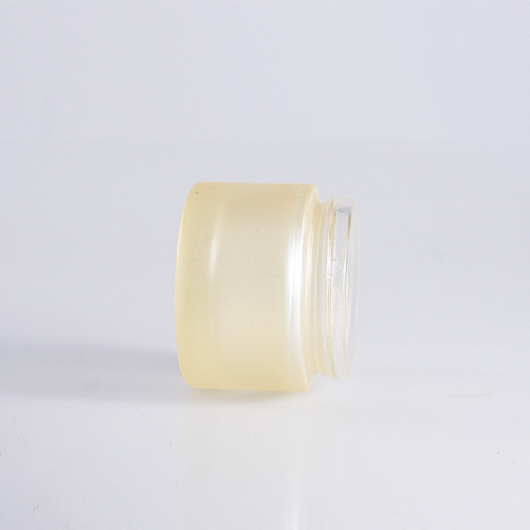 Food Grade Cheap Price Cosmetic Packing Small Frosted Glass Jar For Cream
