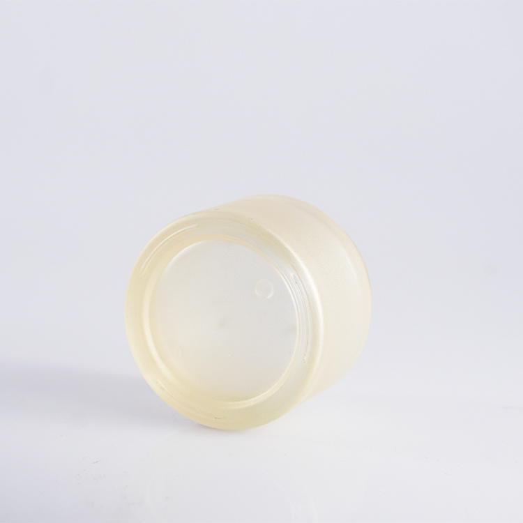 Food Grade Cheap Price Cosmetic Packing Small Frosted Glass Jar For Cream