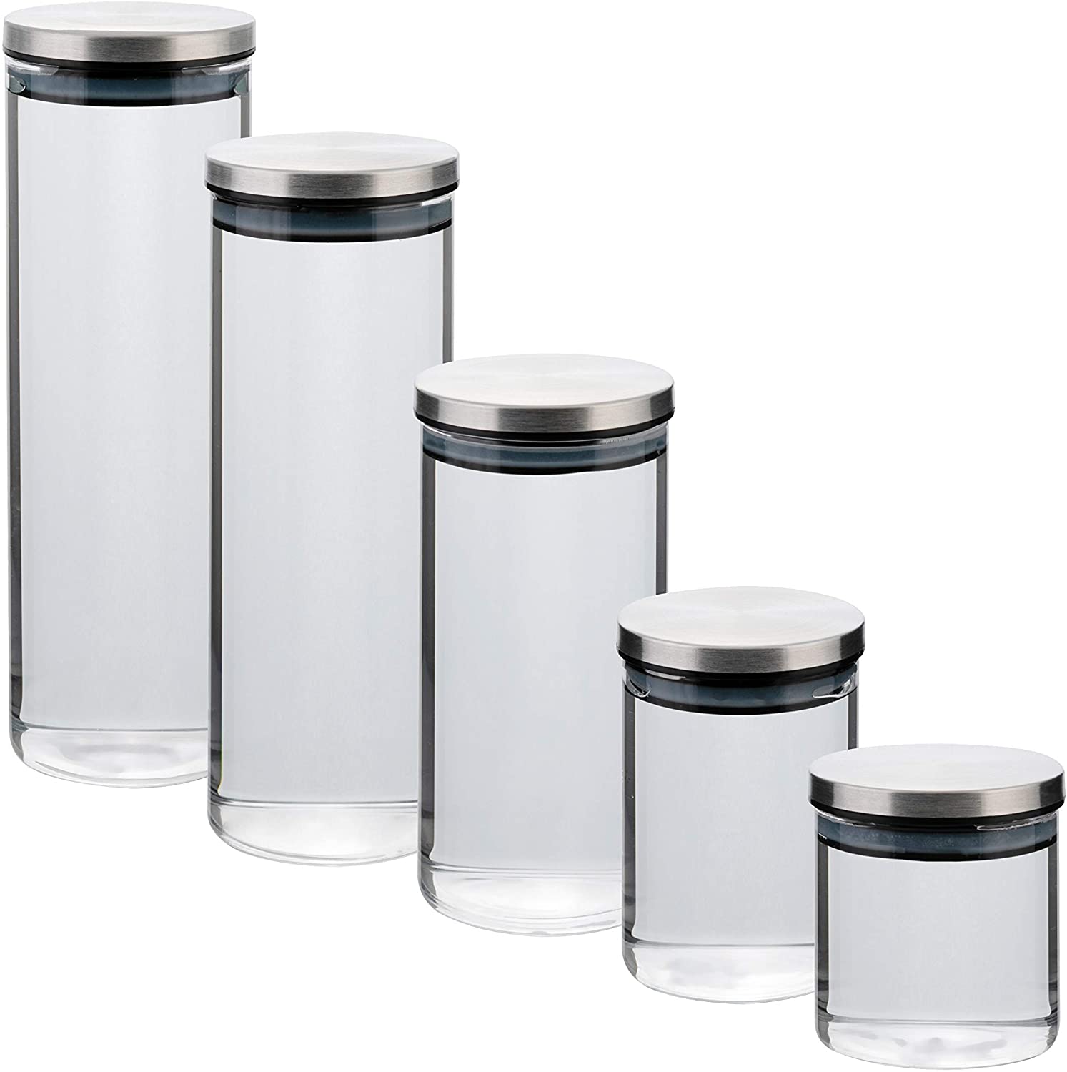 Food Grade Clear Borosilicate Glass Food Storage Jar In Bulk