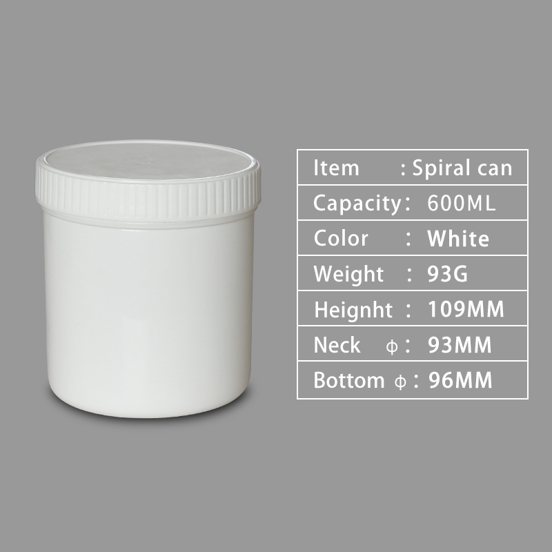 Food Grade Cosmetic Plastic Jars For Conditioner Hair Mask Container