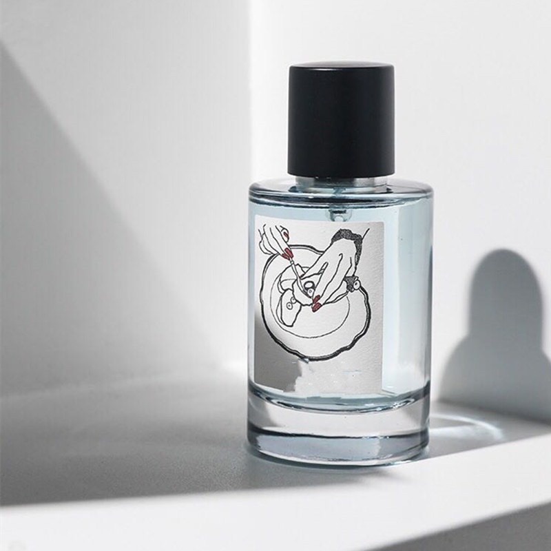 Food Grade Glass Plastic Spray Glass Stock Cylinder Shape Glass Perfume Bottle