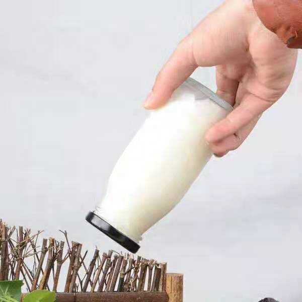 Food Grade High Quality Factory Price Transparent Milk Glass Bottle