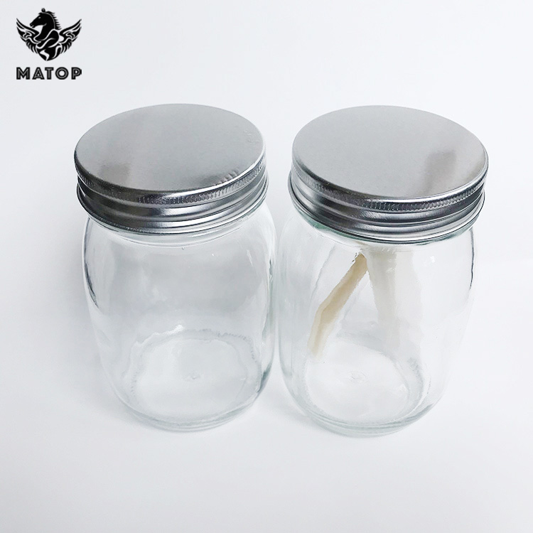 Food Grade Large Heat Resistant Sealing Glass Food mason Jar Storage glass jar
