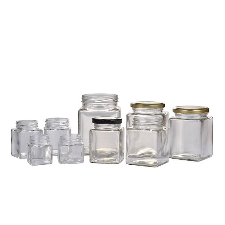 Food Grade Large Heat Resistant Sealing Glass Food mason Jar Storage glass jar