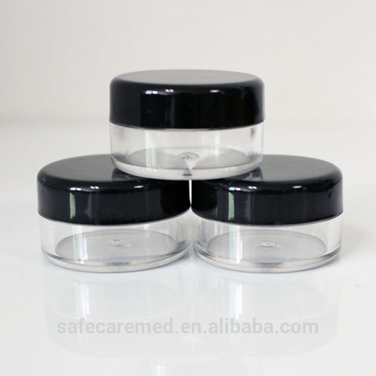 Food Grade Plastic Bottle Jars Cosmetic Jars 5ml 7ml 10ml