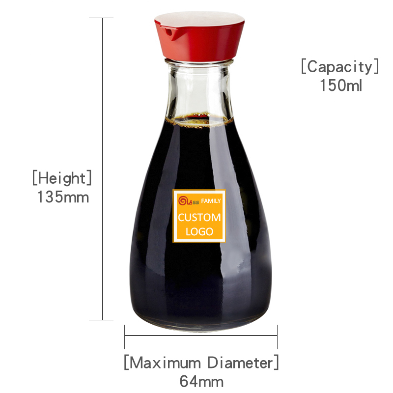 Food Grade Screw Cap pp Unique Soy Sauce cooking oil bottle