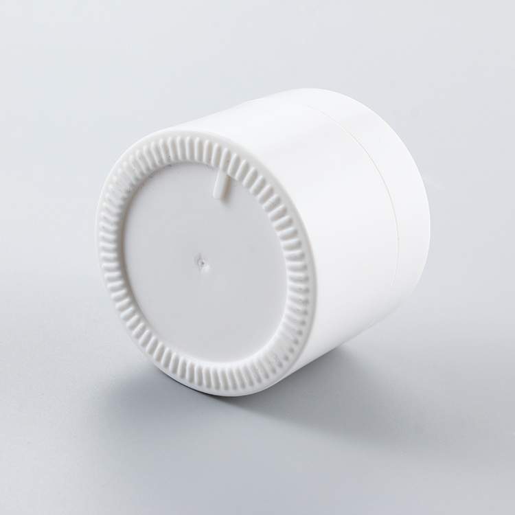 Food Grade pla plastic make up cosmetic jars with biodegradable lid cap