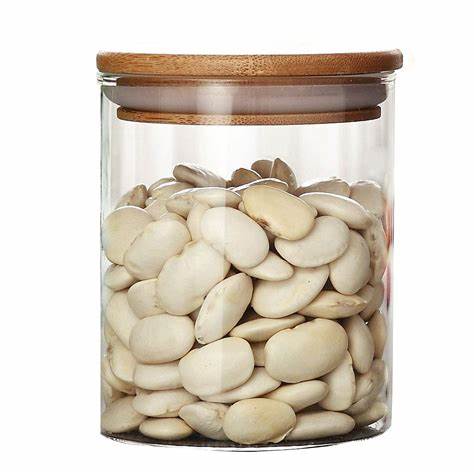 Food Honey Cookie Storage Jar Glass Jar Borosilicate Glass Food Storage Jar Airtight Glass Container With Lids