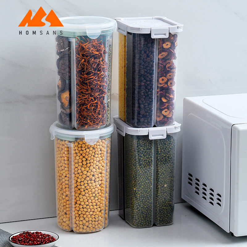 Food Sets Airtight Set Fridge Box Plastic Container Refrigerator Organizer Bins Kitchen Drawer Storage Bottles Jars