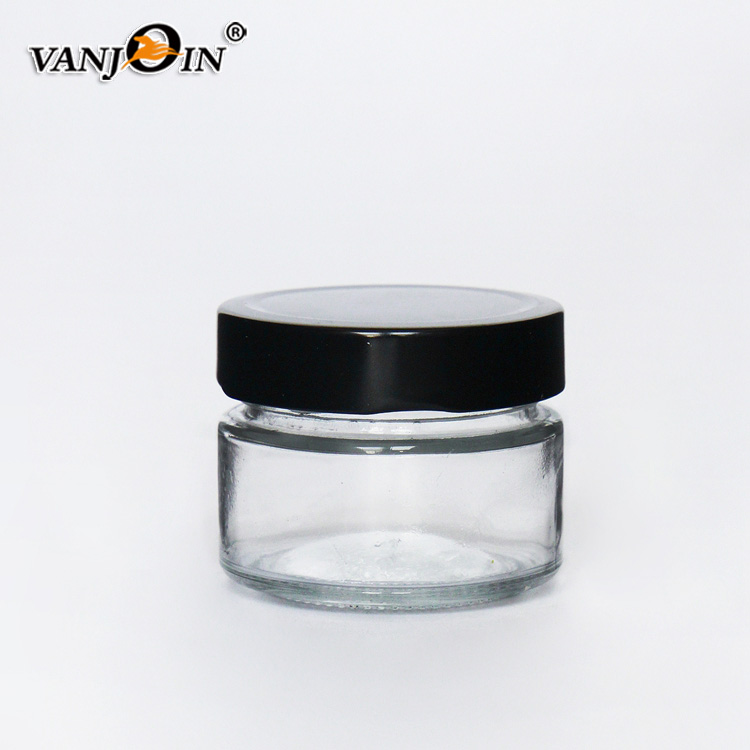Food Storage 106ml 212ml 314ml 580ml Glass Jar with Deep Top Lid for Honey