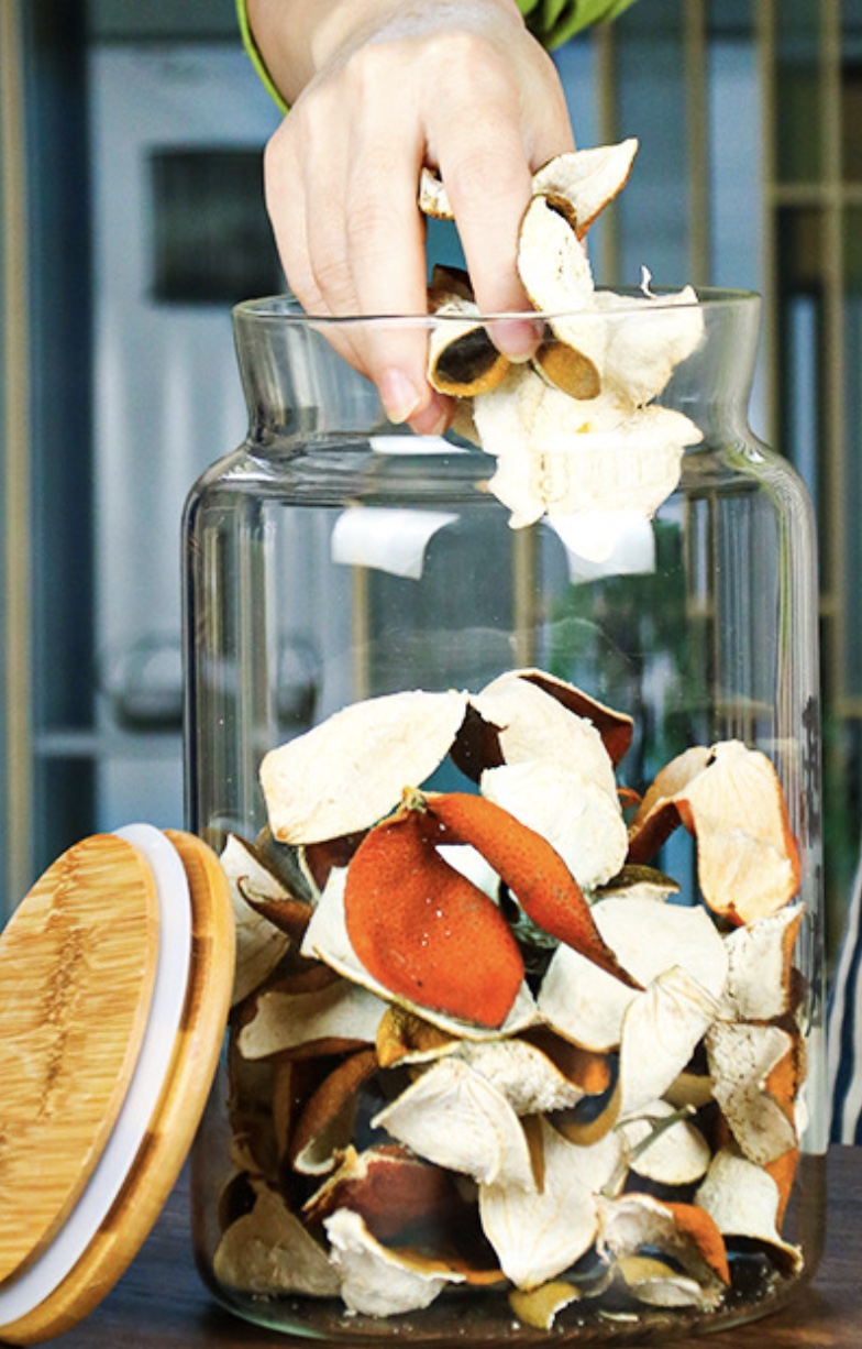 Food Storage Canister Airtight Round Bamboo Lid Glass Jar Pasta Glass Container With Wood Lid - Buy Glass Jar Bamboo Wooden Lid