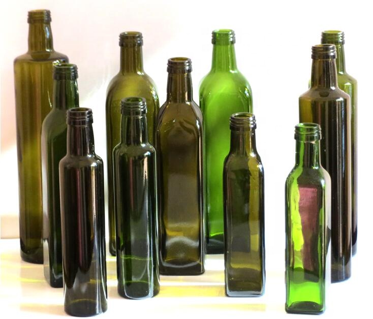 Food grade 250ml Dorica glass olive oil bottles manufacturer