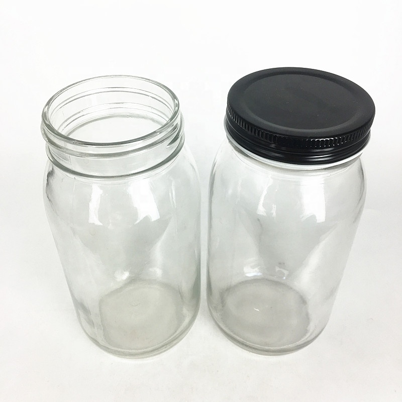 Food grade 26oz 750ml wholesale mason canning jars for bee honey pickled sushi ginger