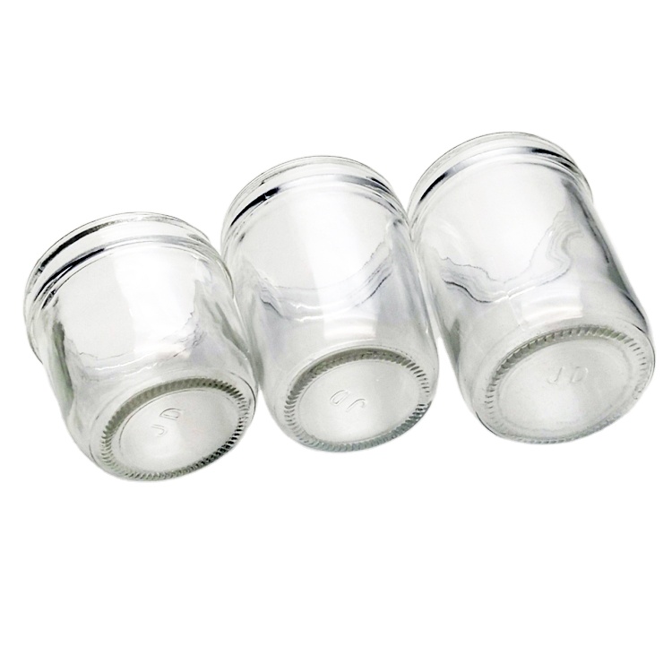 Food grade 300ml 400ml 480ml empty sealable glass mason jar for peanut butter strawberry jam sauce