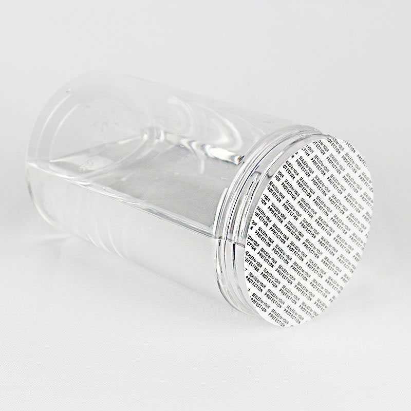 Food grade clear pet plastic cookie jar wholesale