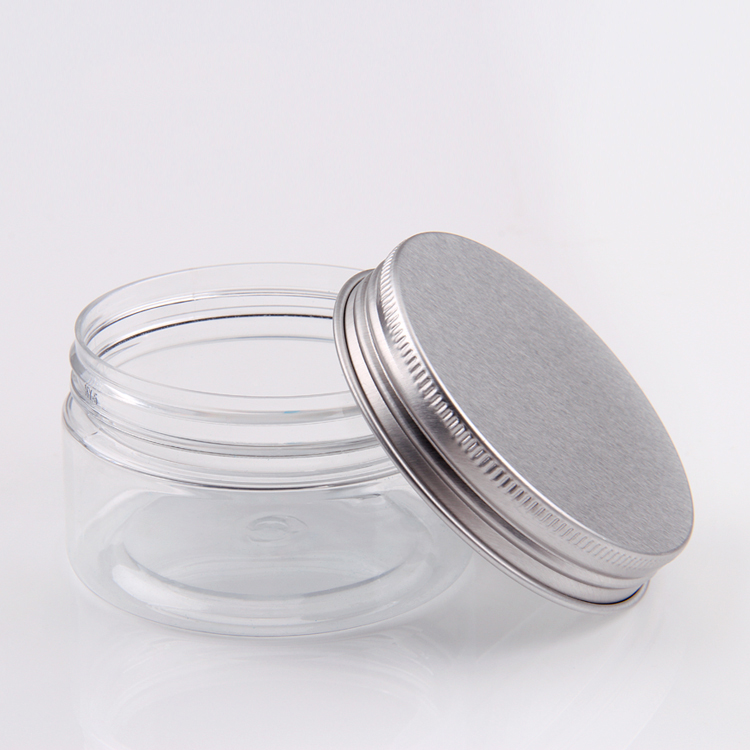 Food grade clear wide mouth 8oz 8 oz 250ml 250 ml plastic PET jar