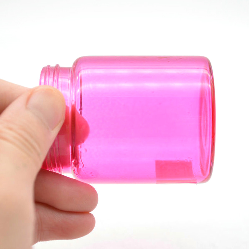 Food grade glass jar with aluminium screw cap lid for wholesale