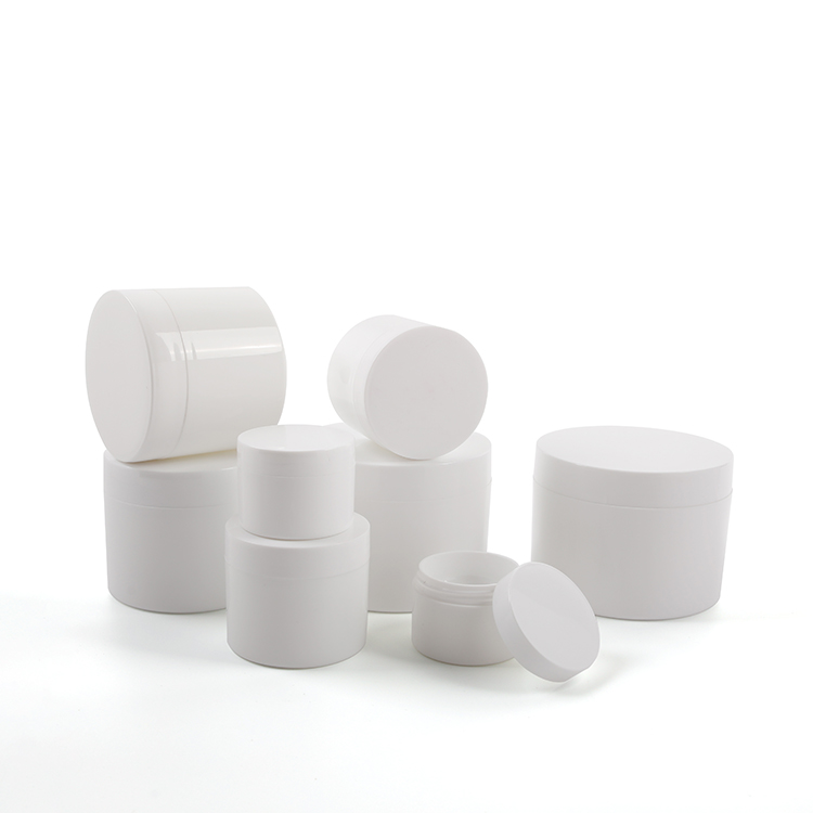 Food grade material 100g 150g 200g 250g plastic PP bottle for cosmetics cream jar