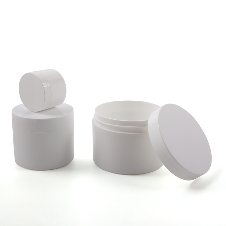 Food grade material 100g 150g 200g 250g plastic PP bottle for cosmetics cream jar
