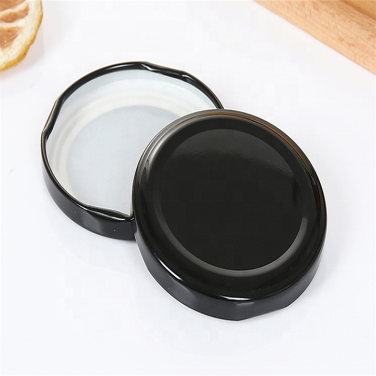 Food grade wide mouth cylindrical spices syrup honey kitchen use storage 8 oz glass jars with lid