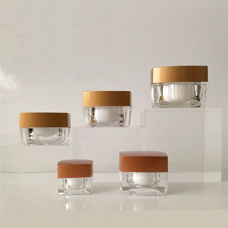 Foshan Factory Customizable Cosmetic Jars Cosmetic Container Jar for Cream