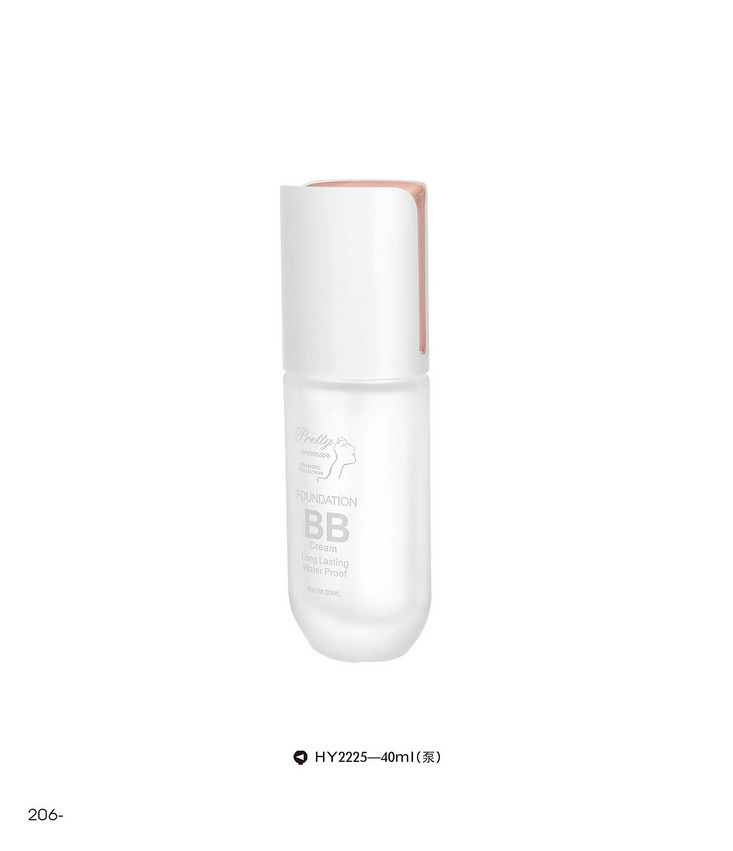 Foundation Bottle Glass Material 40ML Lotion Bottle for Skincare Usage