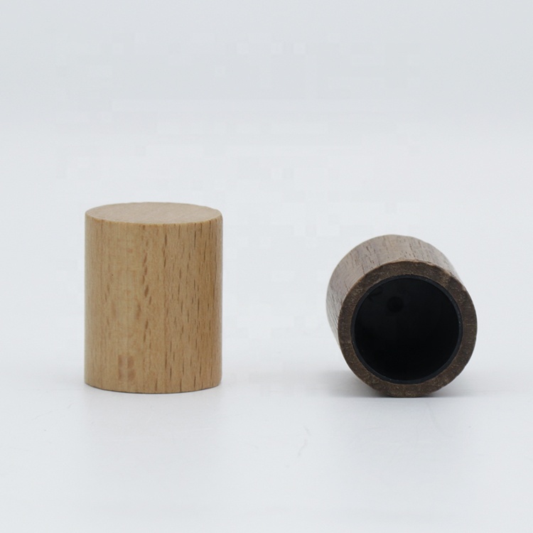 Fragrance Empty Perfume Spray Glass Bottles 50 ml 100 ml With Wooden Lid