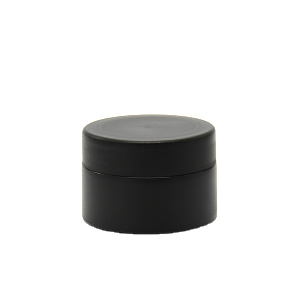 Free Design 10ml 20ml 30ml 50ml 100ml 150ml 200ml black empty frosted pp cream jar containers