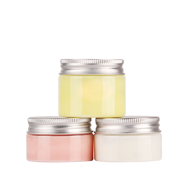 Free Sample 100ml/120ml/150mlClear Empty Cosmetic Cream Package Jar For Hair Fel,Wide Mouthed PET Plastic Jar With Aluminium Cap