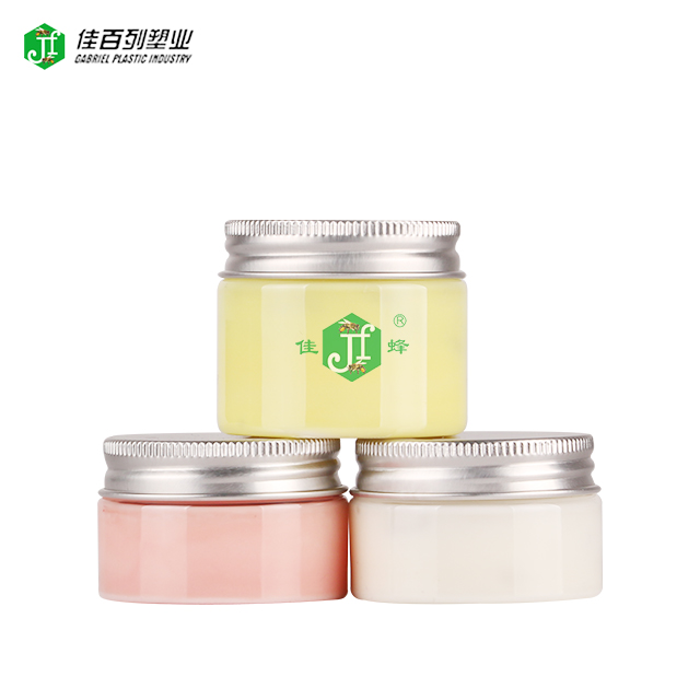 Free Sample 100ml/120ml/150mlClear Empty Cosmetic Cream Package Jar For Hair Fel,Wide Mouthed PET Plastic Jar With Aluminium Cap