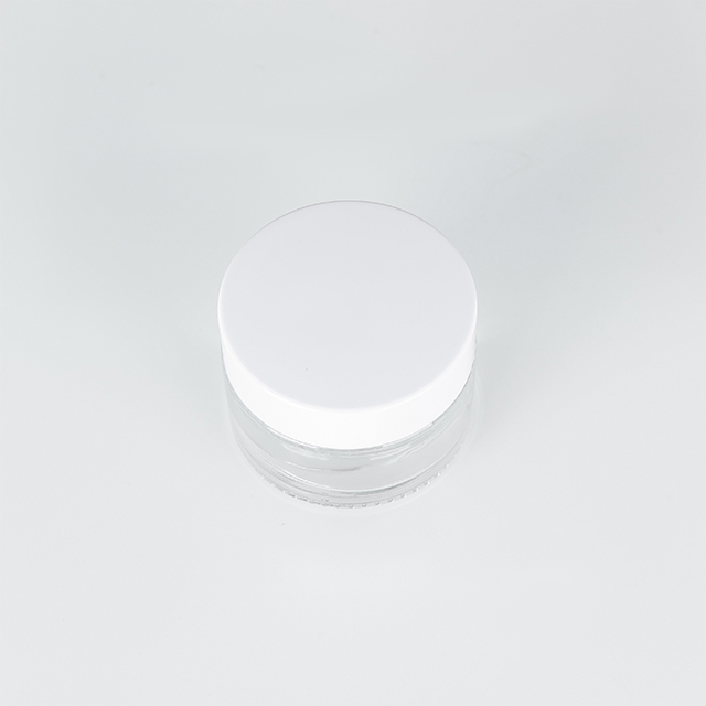 Free Sample 15g 30g 50g 60g 100g Aluminum Cosmetic Jar With Visible Window For Lip Balm Body Cream