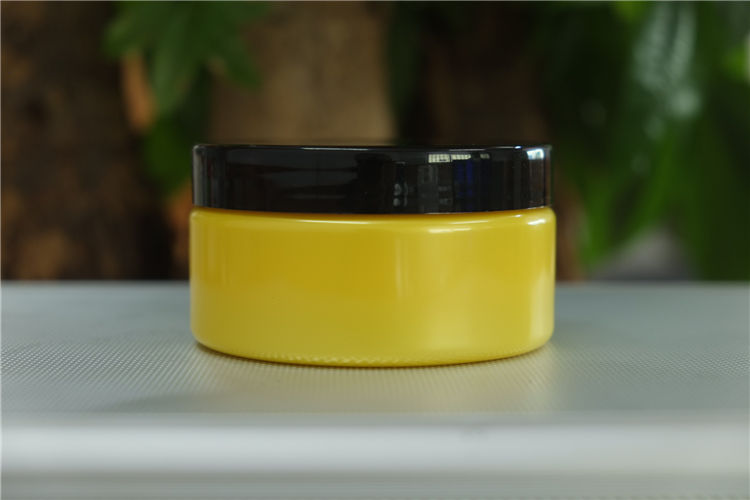 Free Sample 200ml, 420ml Cosmetics Packaging Luxury Cream PET Plastic Jar with Lid For Skin Care