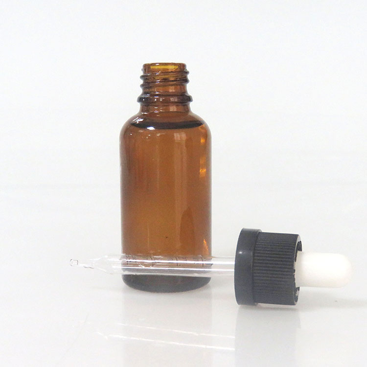 Free Sample 30ml amber e cig oil glass bottle boston bottle with droppers