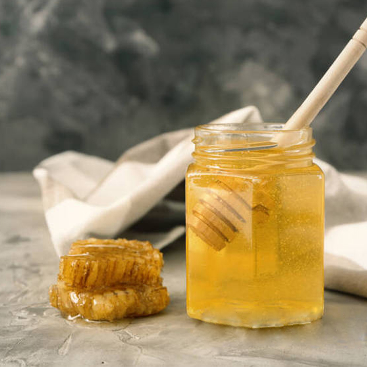 Free Sample 45Ml 180Ml 280Ml 380Ml 500Ml 730Ml Hexagonal Honey Glass Jam Jar With Lid