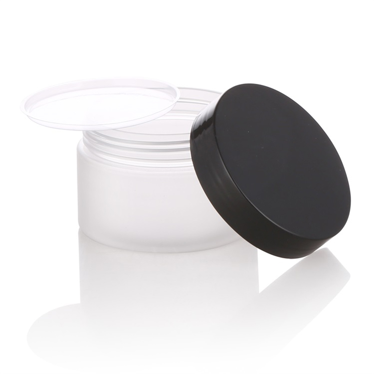 Free Sample 50g 100g 200g 250g Cosmetic Frosted Plastic PET Jar