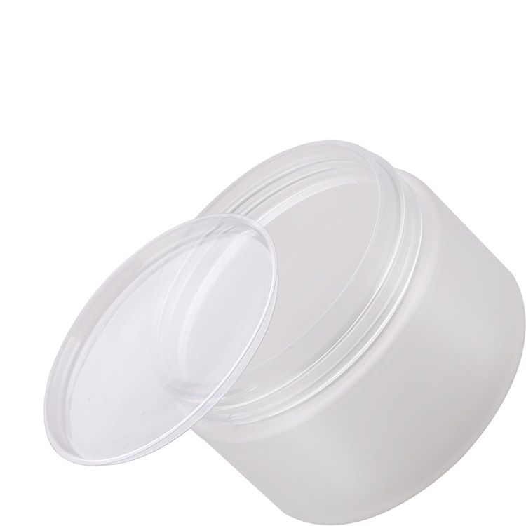 Free Sample 50g 100g 200g 250g Cosmetic Frosted Plastic PET Jar