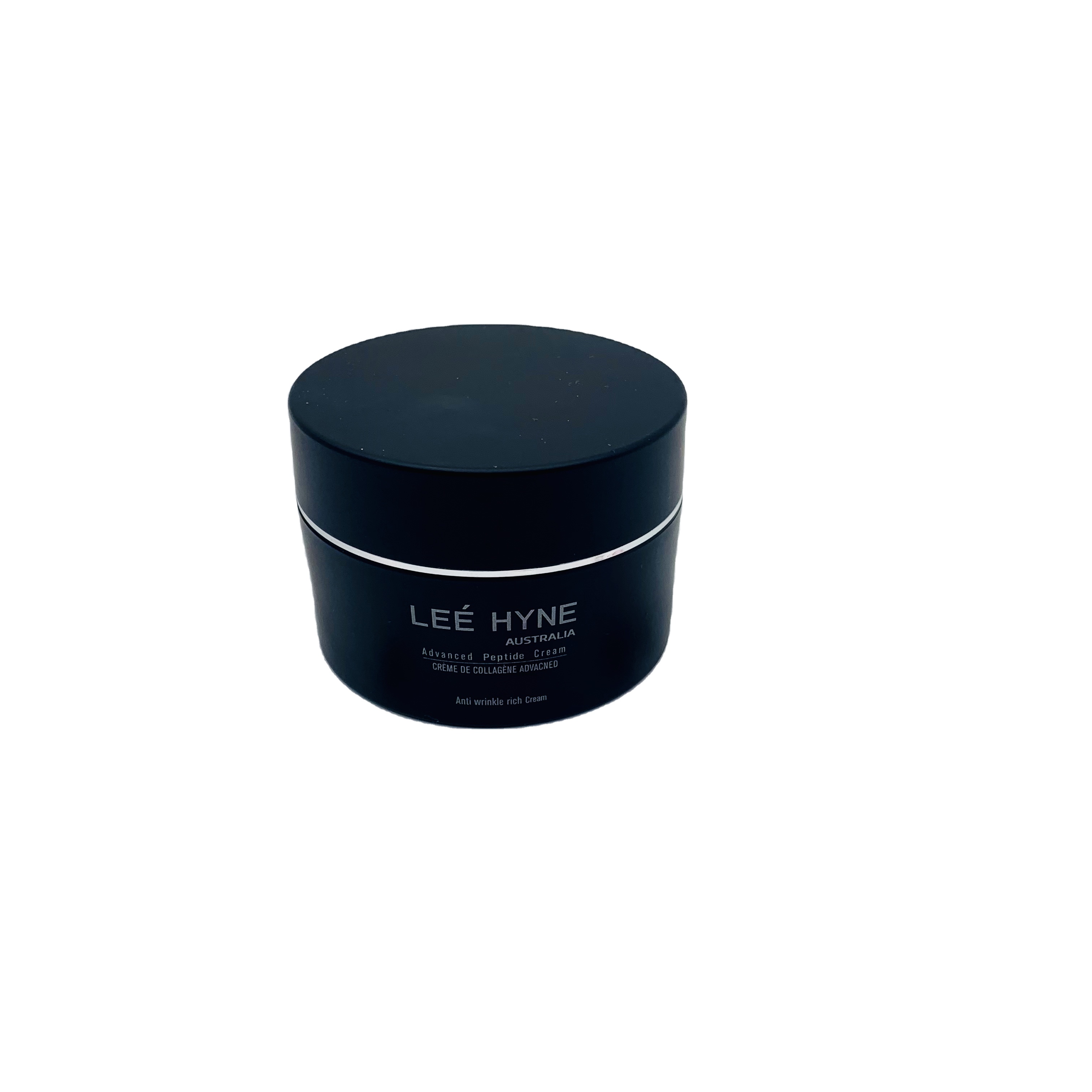 Free Sample 50g Acrylic Cream Jar Cosmetic Cream Plastic Jar Matte Black Plastic Jar