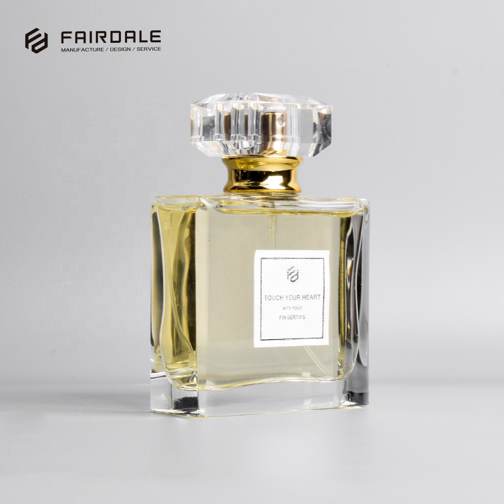 Free Sample 50ml Luxury Empty Perfume Bottles Glass Perfume Bottle