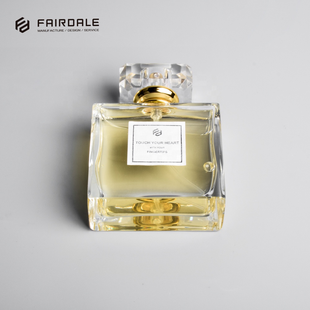 Free Sample 50ml Luxury Empty Perfume Bottles Glass Perfume Bottle