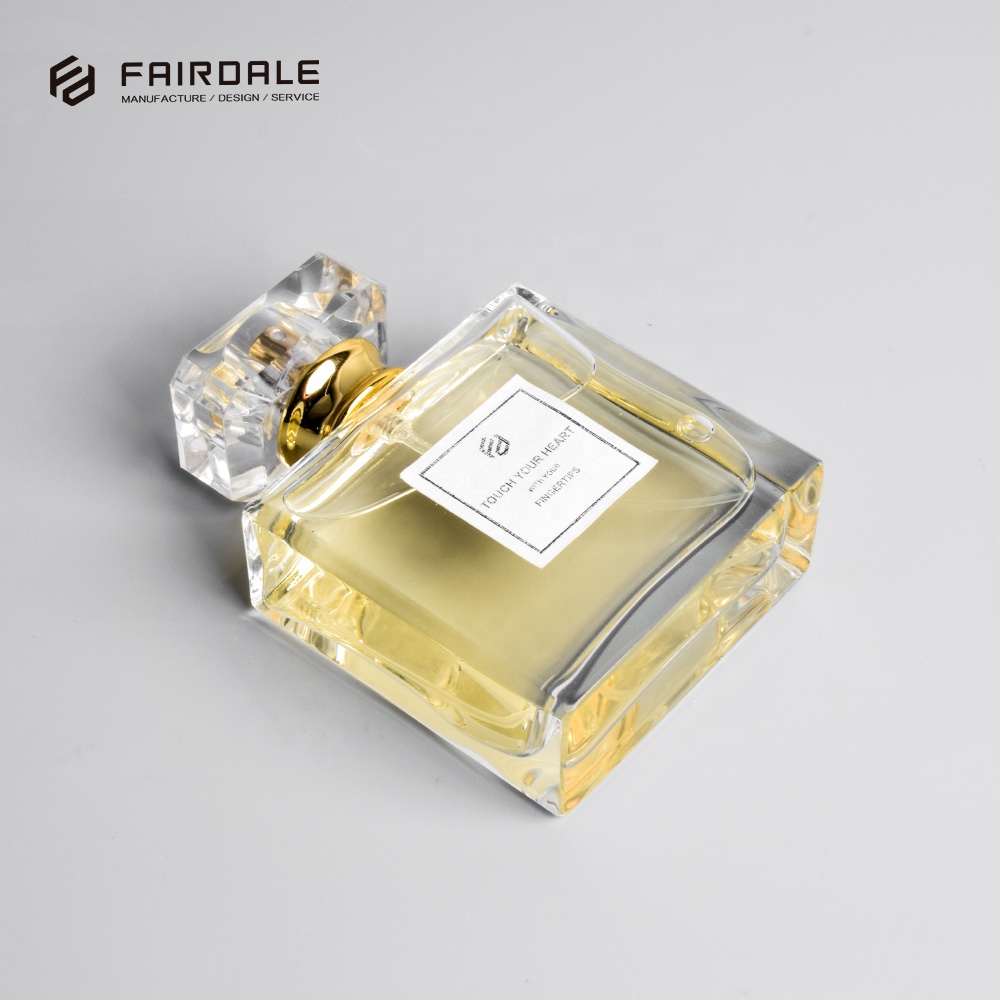 Free Sample 50ml Luxury Empty Perfume Bottles Glass Perfume Bottle