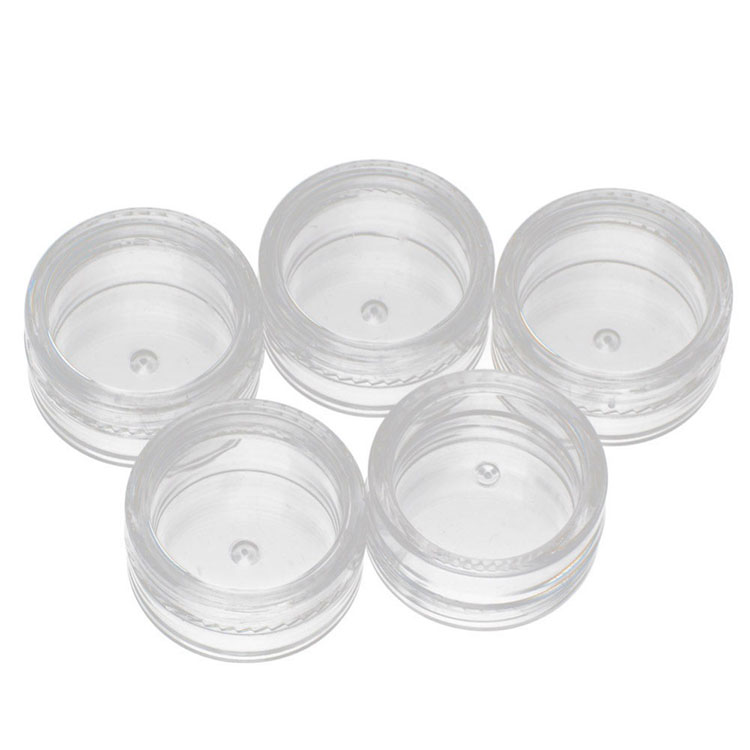 Free Sample 5G Mini Cosmetic Sample Jar Face Cream Containers Plastic Empty Jar