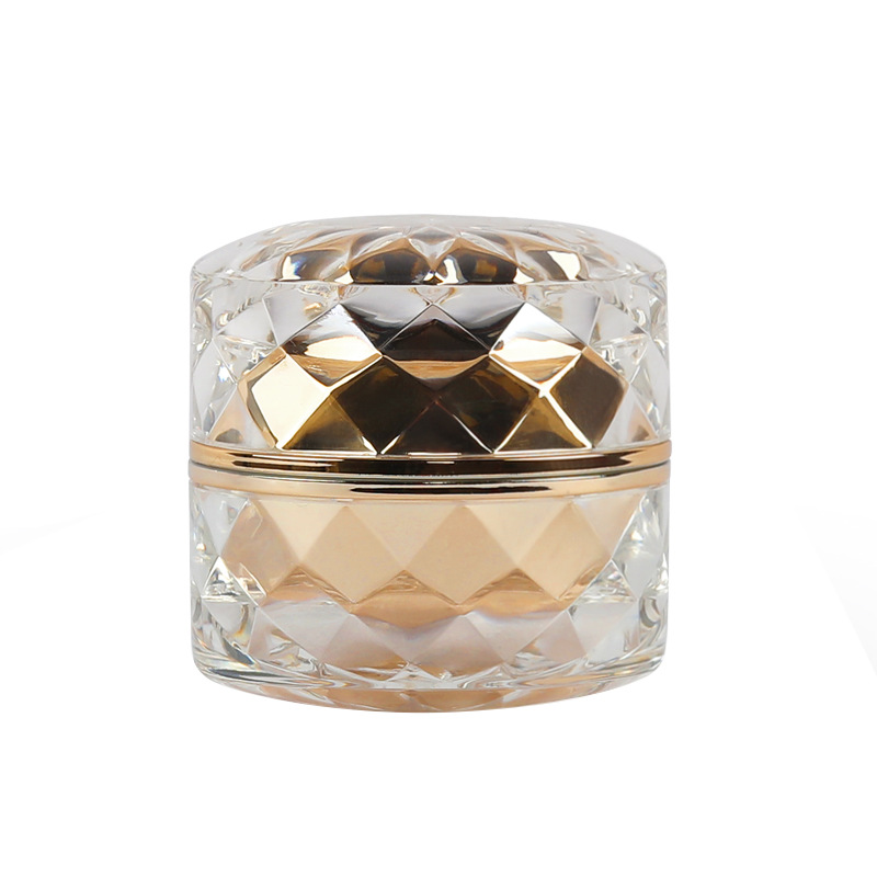 Free Sample Empty Acrylic Cosmetic Eye Cream Container Facial Essence Jars 7g Clear Plastic Lotion Cream Cosmetic Jars