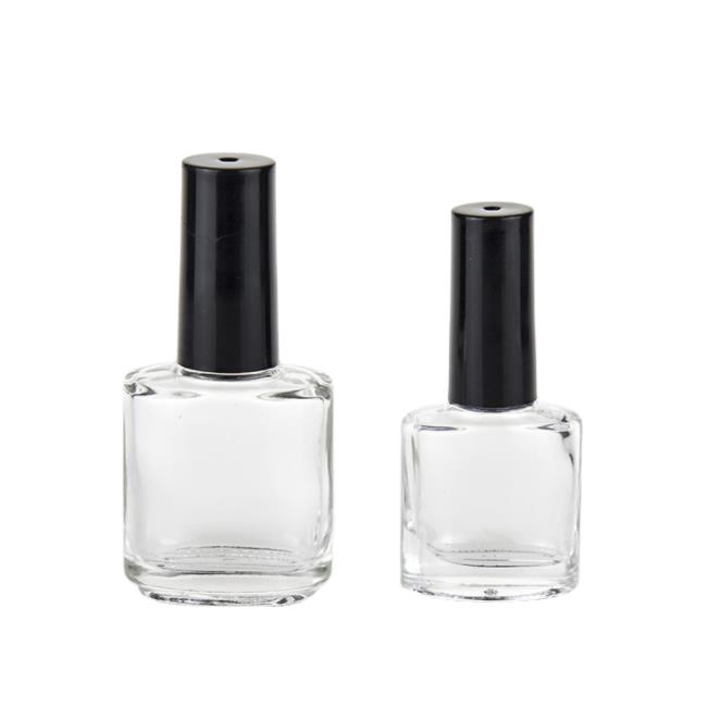 Free Sample Empty Clear Nail Polish Glass Bottle Packaging 8Ml 15Ml