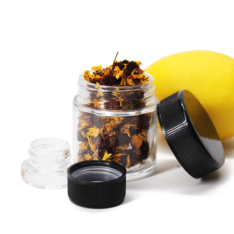 Free Sample Good Quality Glass Jar Straight Side Glass Jar New Design Honey Glass Jar With Screw Lid