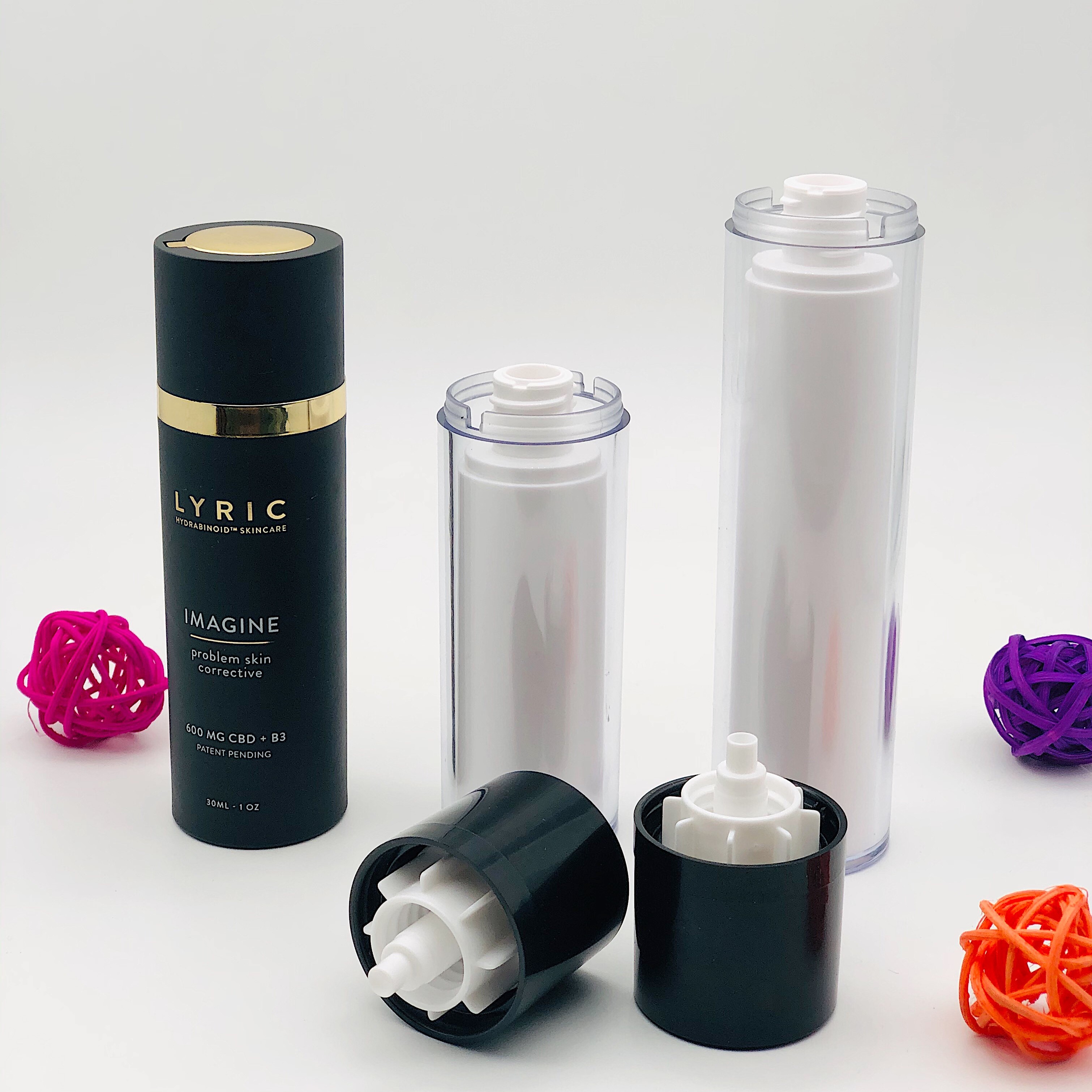 Free Sample Good Selling 15Ml 30Ml 50Ml Airless Airless Cosmetic Serum Pump Bottle
