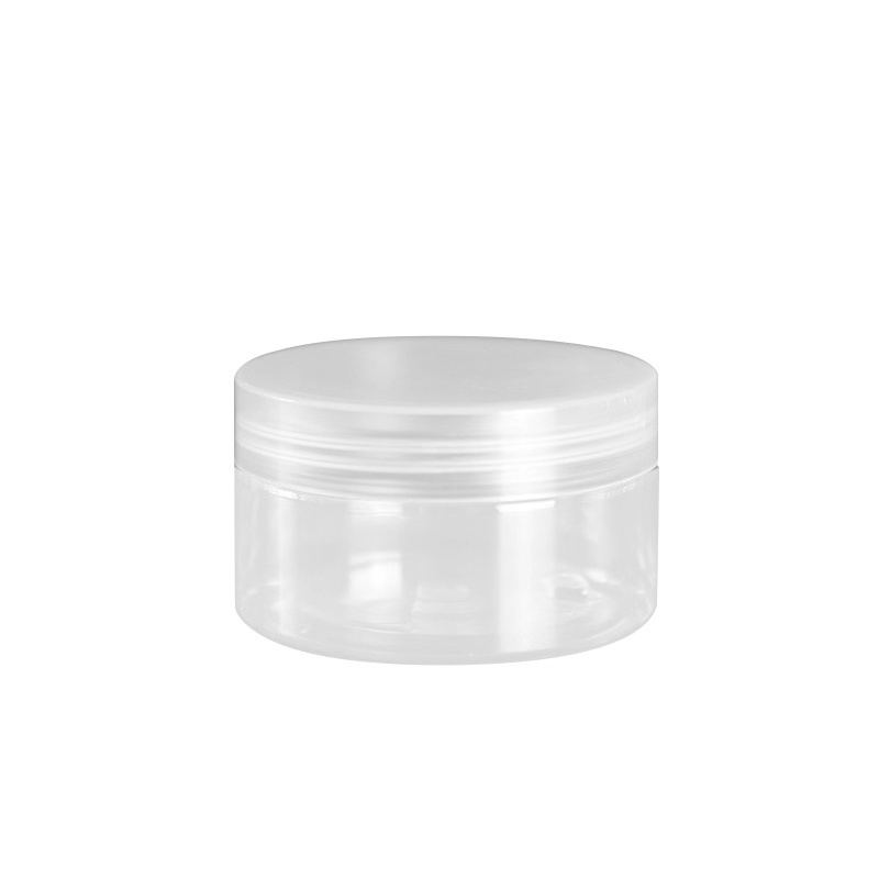 Free Sample High Quality 30g PET Plastic Cosmetic Jar with Lid
