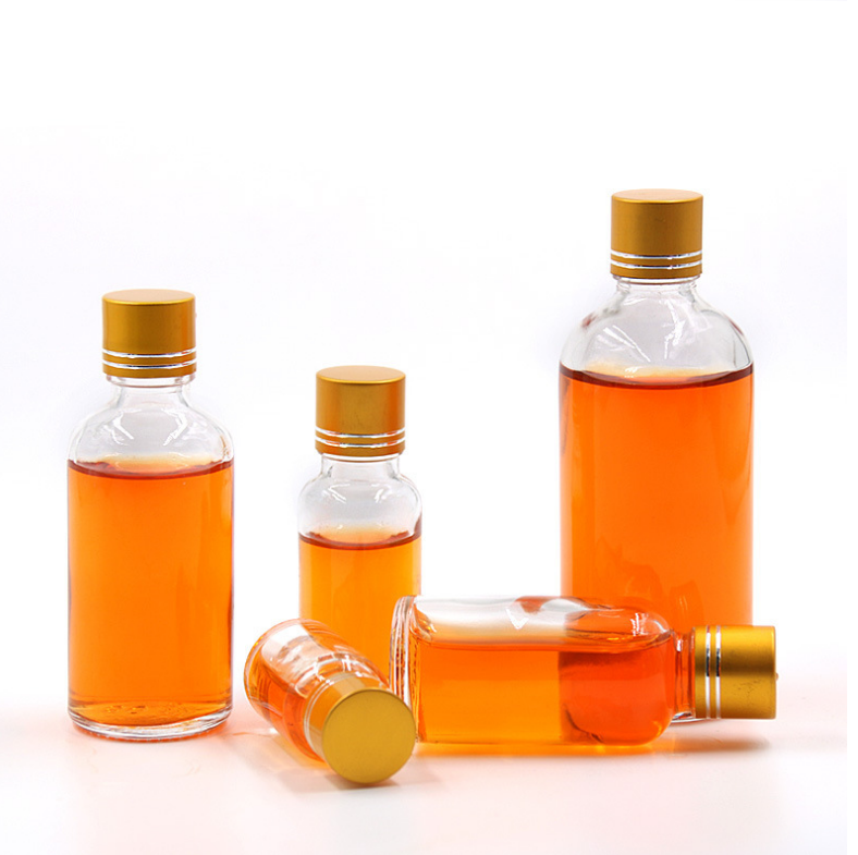 Free Sample High-quality 10ML 20ML 50ML 100ML Boblate wine vodka whiskey Small Glass transparent empty Drink Bottle