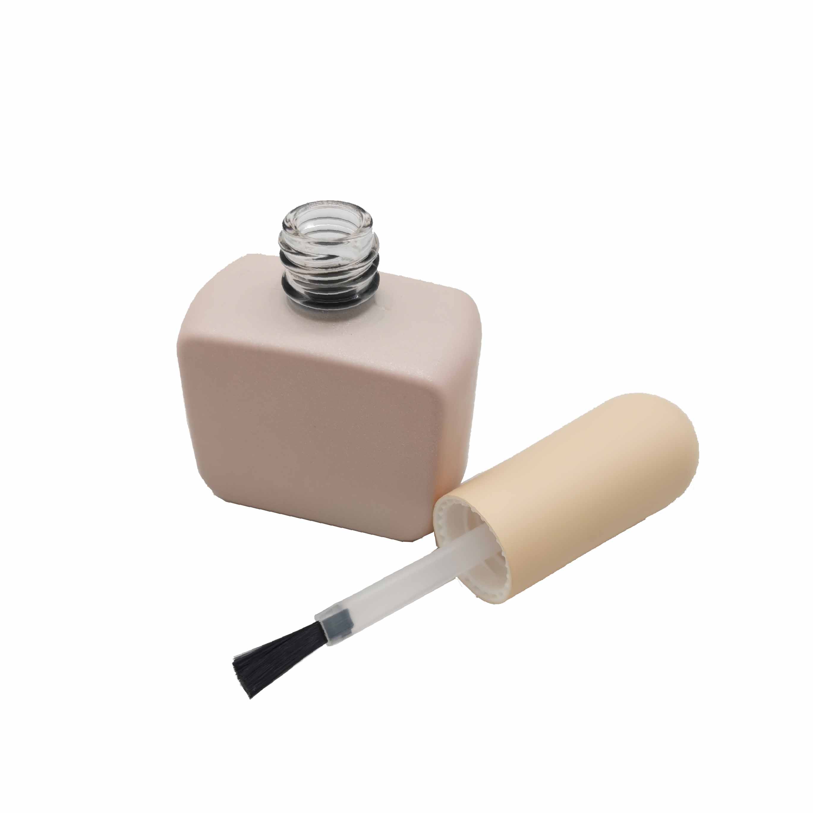 Free Sample Low MOQ Manufacturer Custom Glass Bottle Packaging Nail Polish And Empty Pearl Glass Nail Polish Bottles