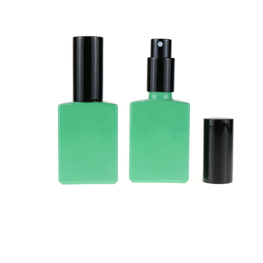 Free Sample Manufacturer Wholesale Luxury Refillable Custom Cap 30ml Spray Frosted Empty Glass Perfume Bottles