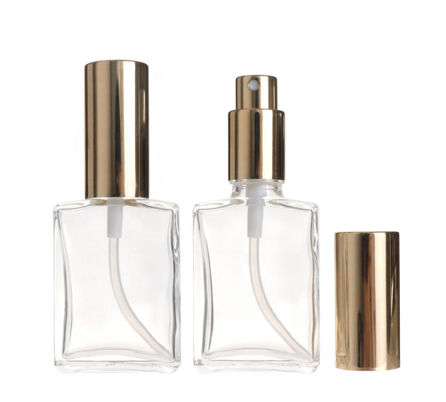 Free Sample Manufacturer Wholesale Luxury Refillable Custom Cap 30ml Spray Frosted Empty Glass Perfume Bottles